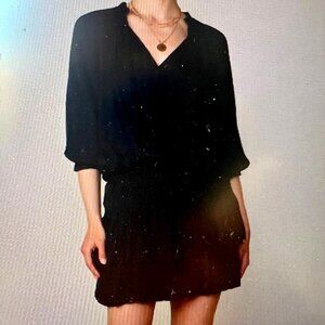 Aurelie Pleated Mini Dress